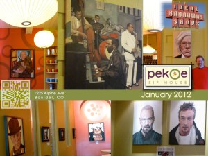 Art Show Pekoe Sip House at Ideal Broadway Shop