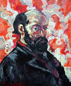 Cezanne self-portrait