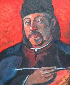 Gauguin self-portrait
