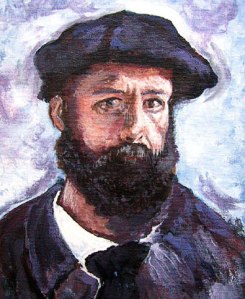 Claude Monet self-portrait