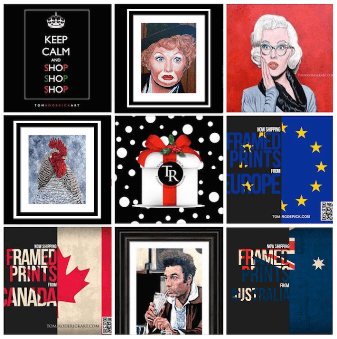 global expansion at Tom Roderick Art promo