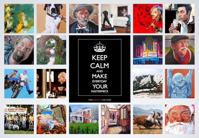 Artwork by Boulder portrait artist Tom Roderick