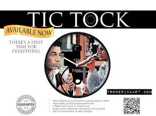 Cosmic Balance Clock art by Tom Roderick Art