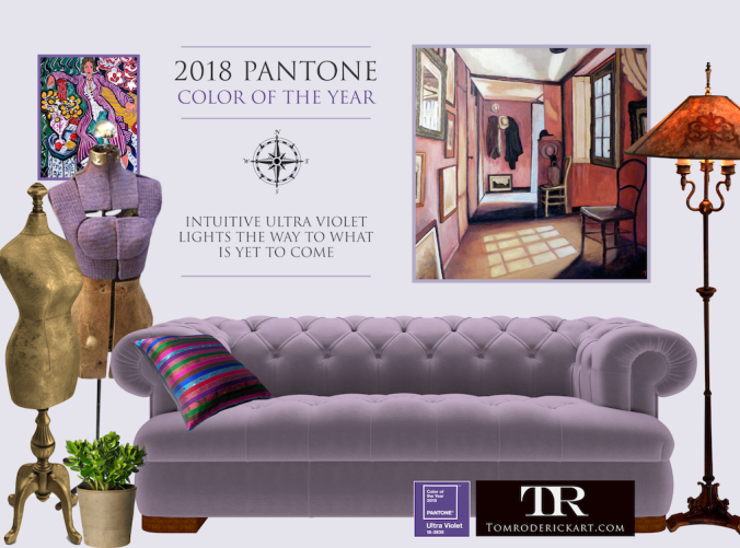 Color of the Year 2018 promo Tom Roderick Art