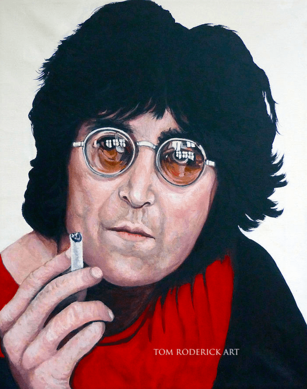 Portrait of John Lennon