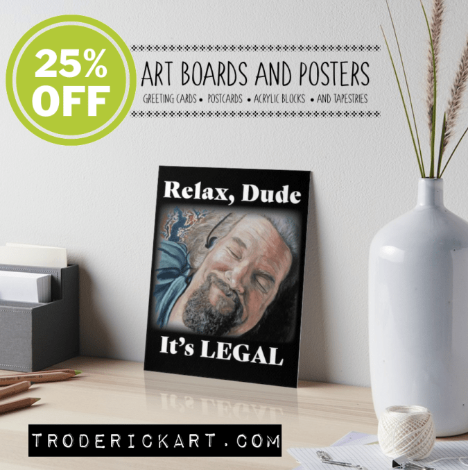 coupon code 25WALL promo troderickart