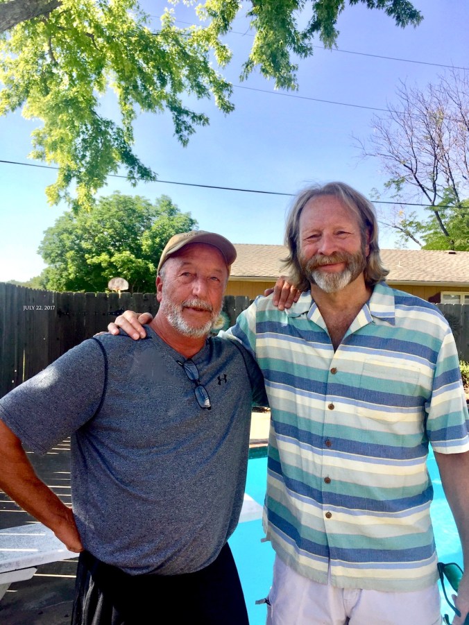 Don Vandegrift and Tom Roderick July 22, 2017 in Salina Kansas