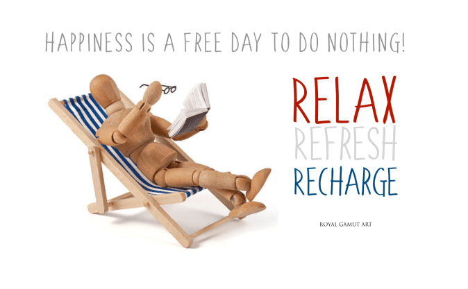 Happiness is a free day to do nothing. Happy Labor Day