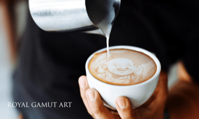 I can't believe it's not buddha coffee art