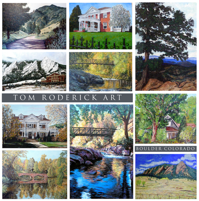 Landscape Art by Boulder artist Tom Roderick.