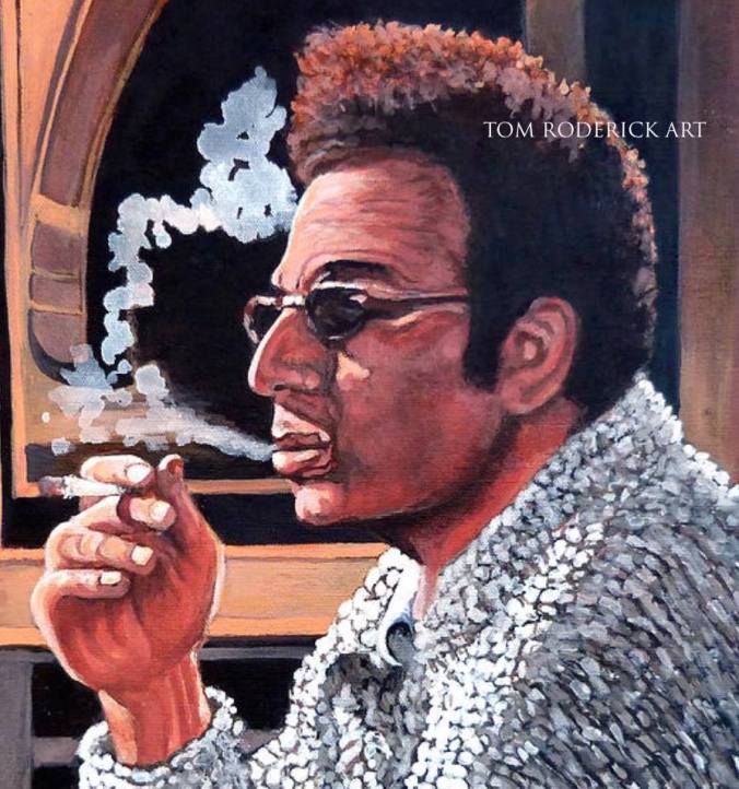 Cosmo Kramer by Boulder artist Tom Roderick
