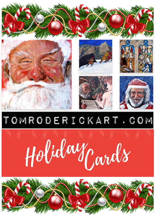 Seasonal art by Boulder artist Tom Roderick