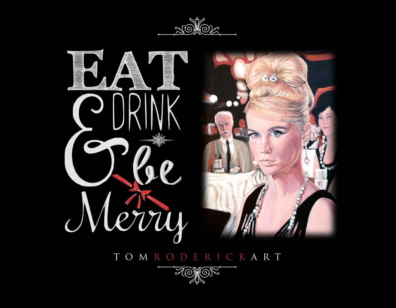 Portrait of Betty Draper by Boulder portrait artist Tom Roderick.