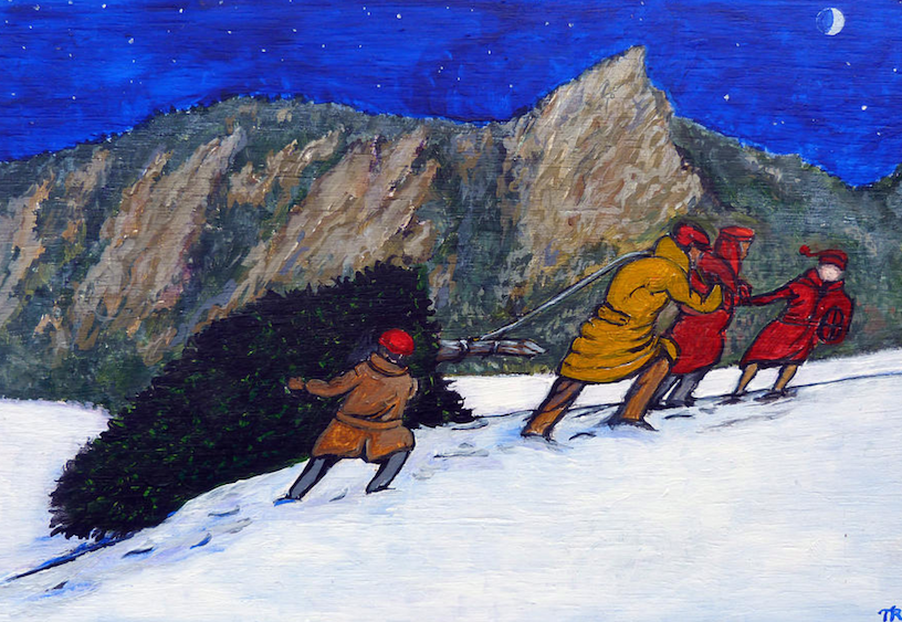 The Colorado Rodericks Merry Christmas Card