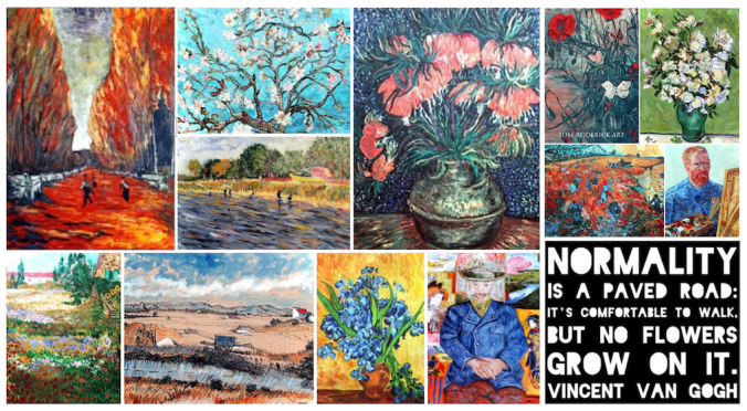 Van Gogh Interpretations by Boulder artist Tom Roderick