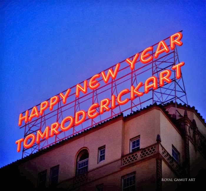 Happy New Year from all us here at Tom Roderick Art