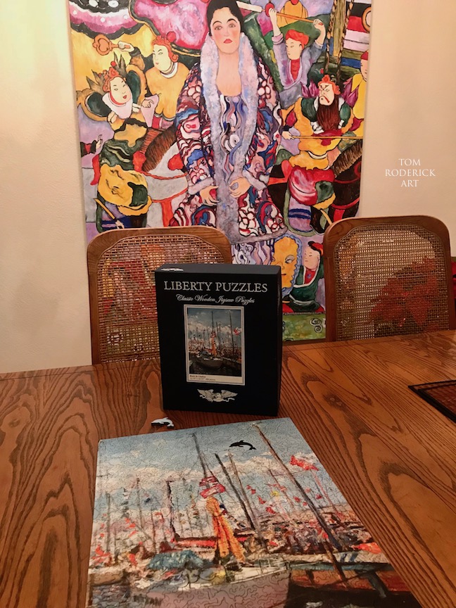 Happy New Year puzzle 2019. New tradition.