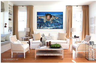 The Flying Lebowski by Boulder portrait artist Tom Roderick.