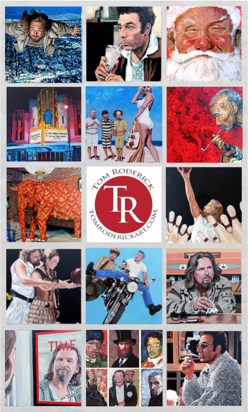 Boulder portrait artist Tom Roderick Art.