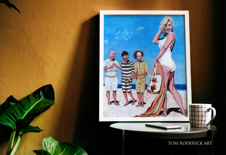 Cupid's Arrow by Boulder portrait artist Tom Roderick.
