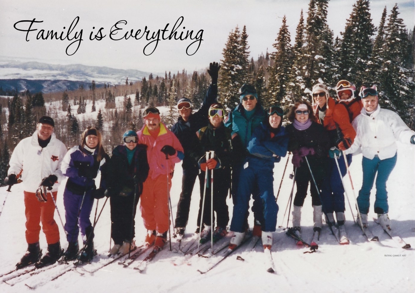 Stalmack Family skiing Storm Peak Steamboat Springs CO
