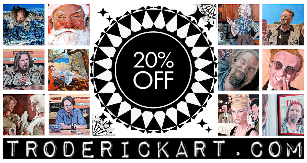 Coupon Code 20OFF Troderickart.com