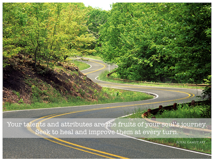 Soul's Journey Quote Tom Roderick Art