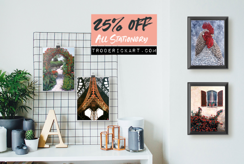 Stationary Promo Station25 TRoderickart.com
