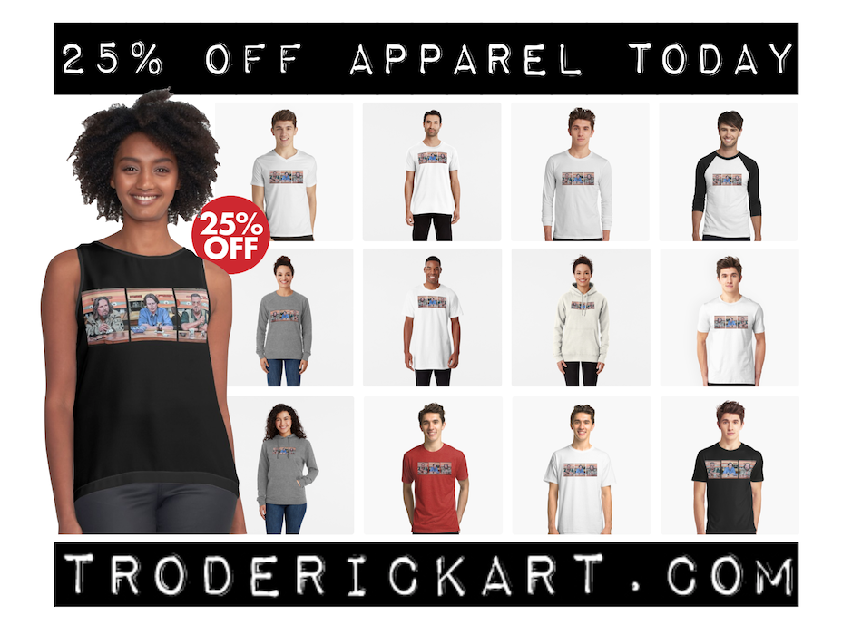 Coupon Code 25SAVE troderickart