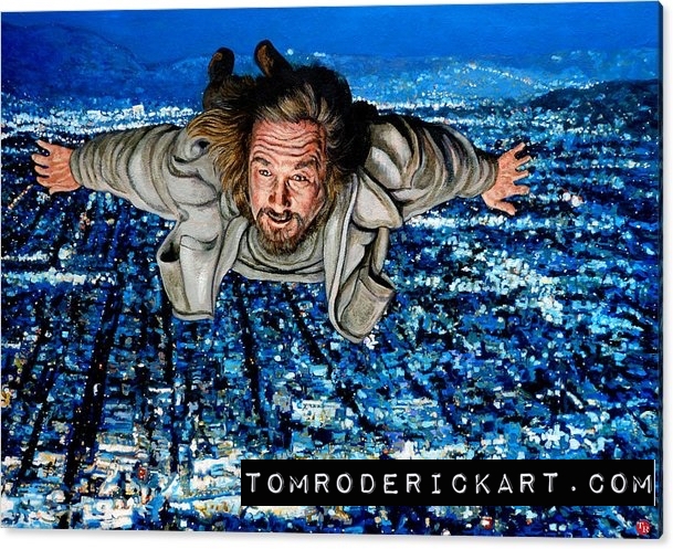 Come fly with me acrylic print by Boulder portrait artist Tom Roderick.