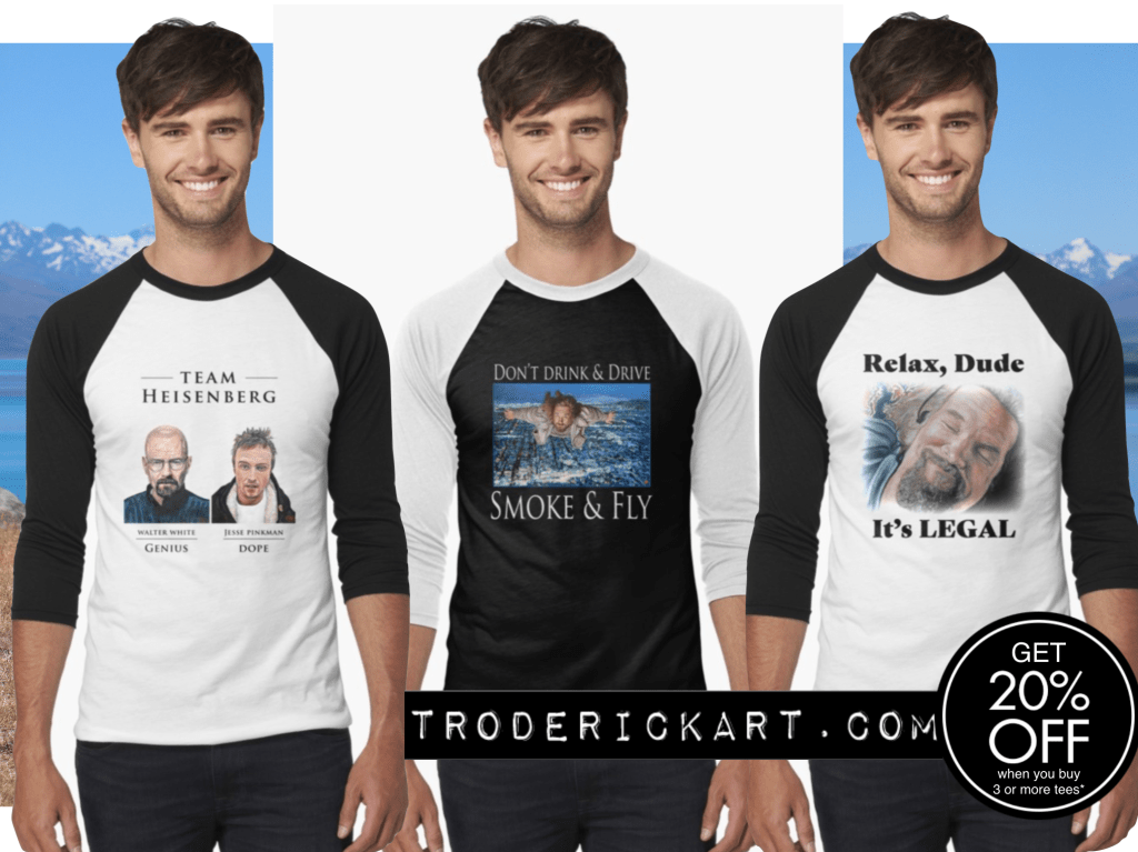 Tshirt promo TRoderickArt
