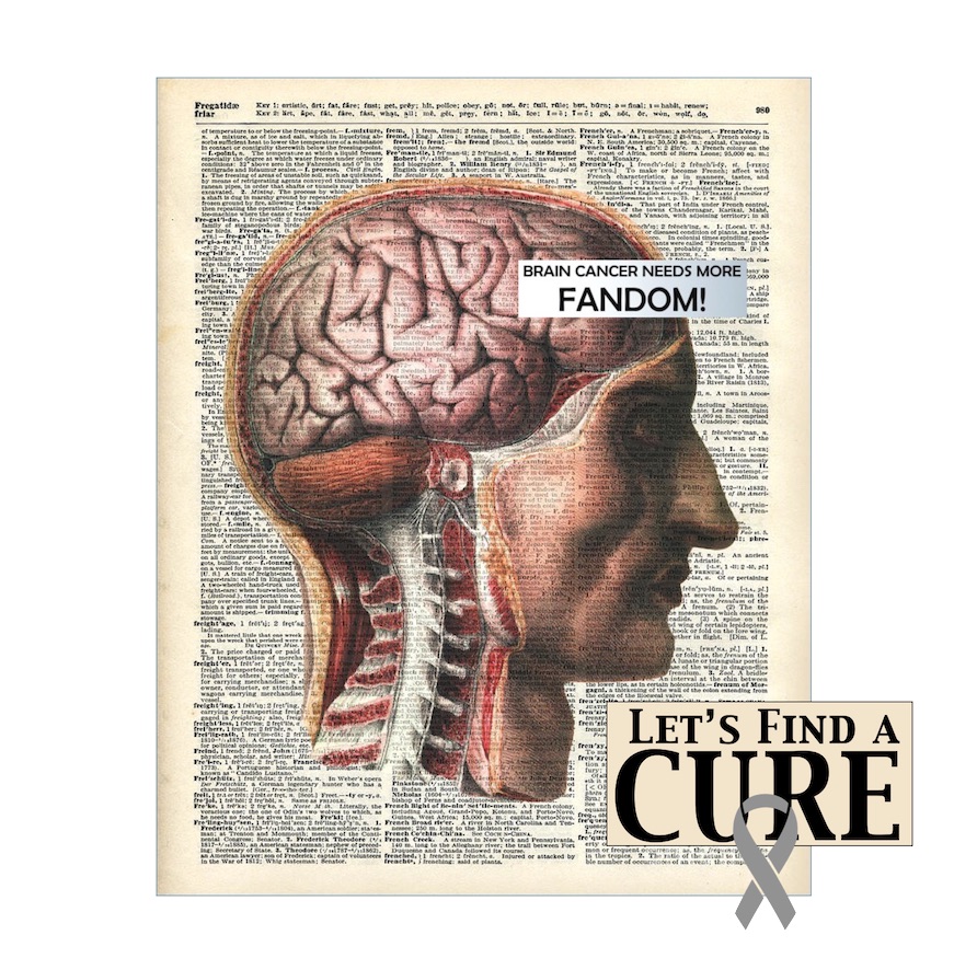Find a Cure for Brain Cancer promo.