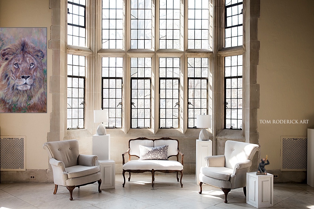 Portrait of Frank by Boulder artist Tom Roderick.