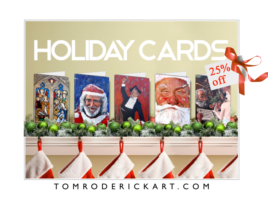 Holiday Card by Tom Roderick Art