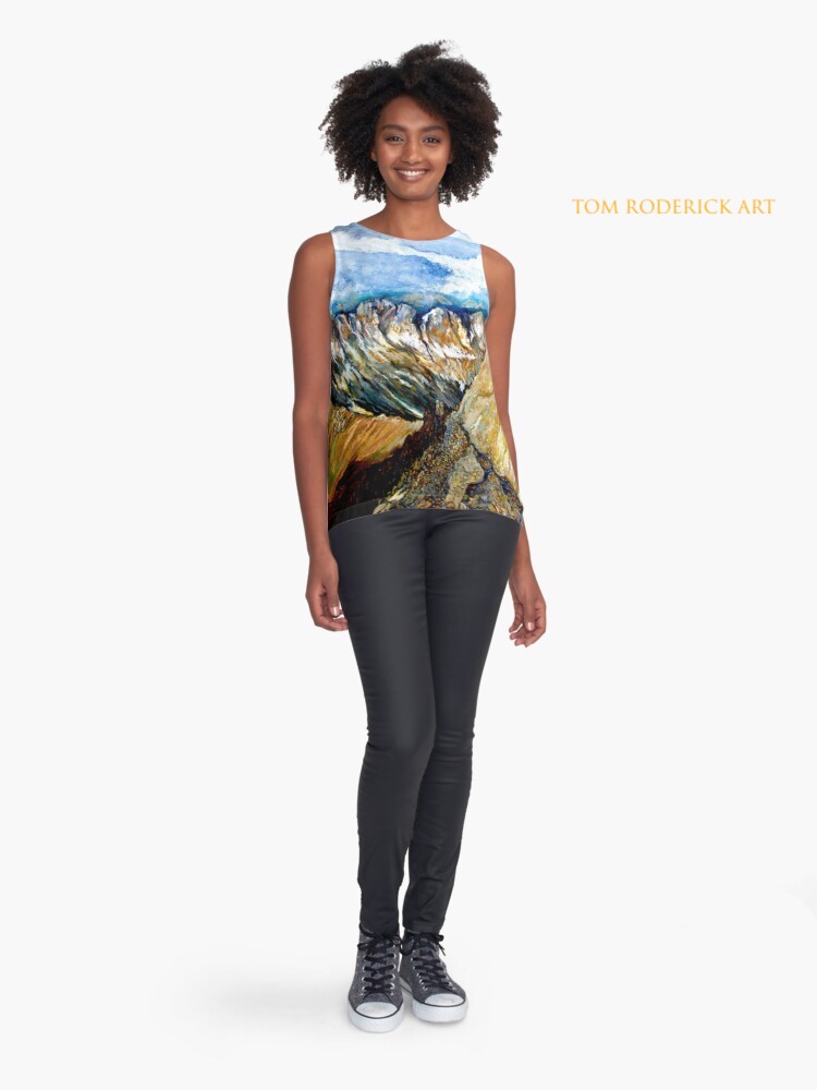 Mount Sneffels Sleeveless Top
Designed by Tom Roderick