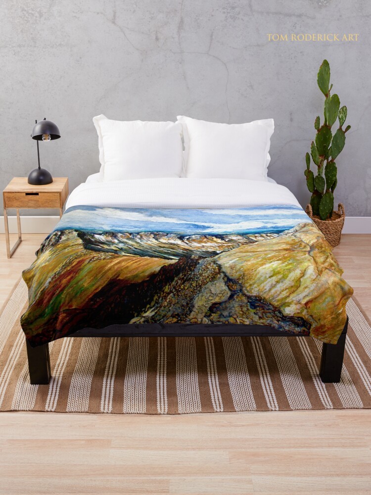 Mount Sneffels Throw Blanket
Designed by Tom Roderick