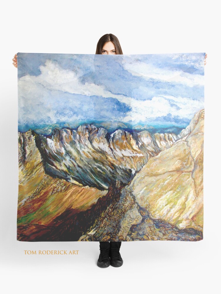 Mount Sneffels Scarf
Designed by Tom Roderick