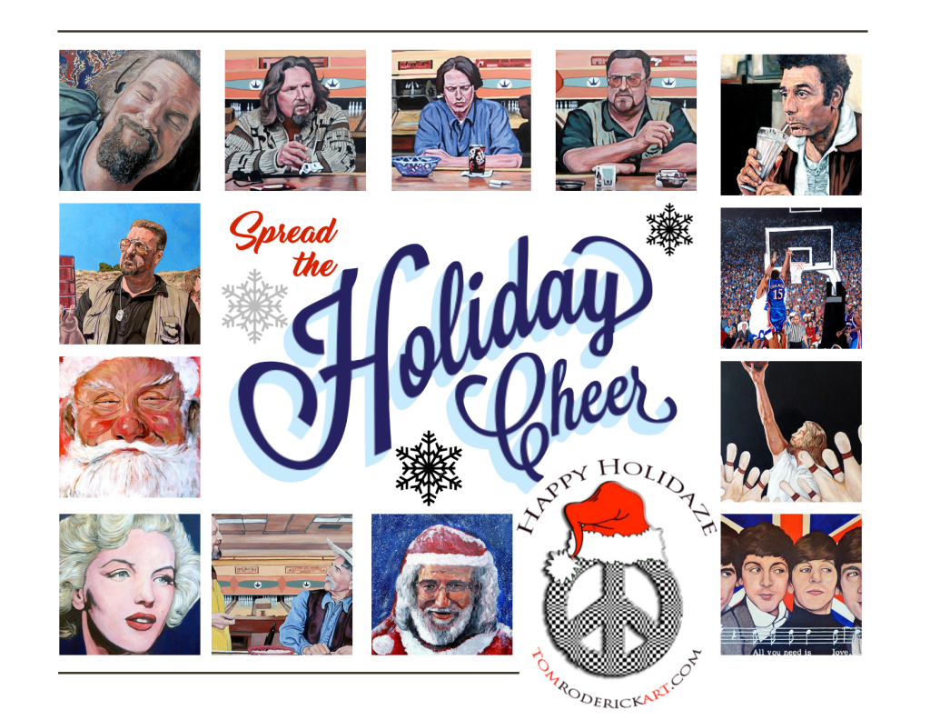 Holiday Cheer Promo Tom Roderick Art