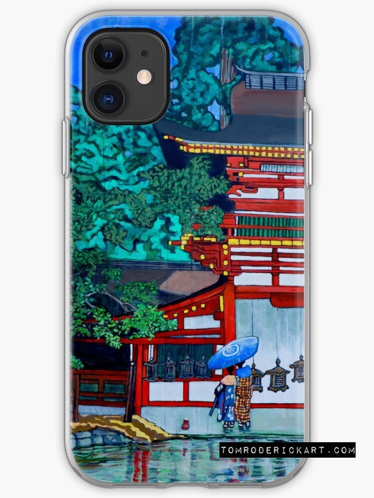 iPhone Case
 of Tom Roderick's interpretation of Artist interpretations of Kasuga Shrine, Nara