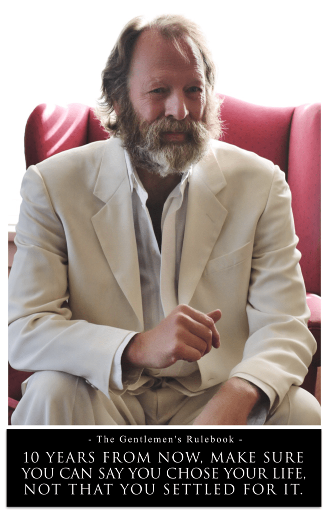 Portrait of Boulder artist Tom Roderick.