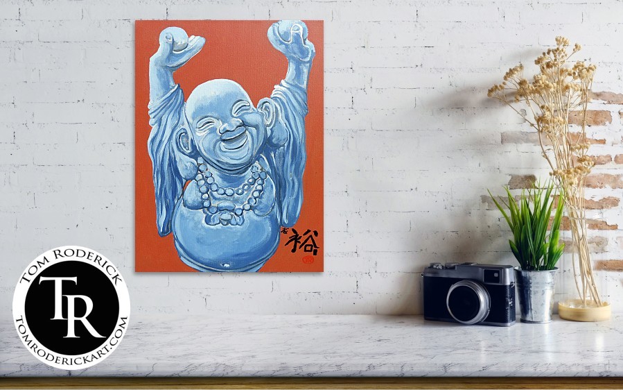 Abundance buddha by Boulder artist Tom Roderick.