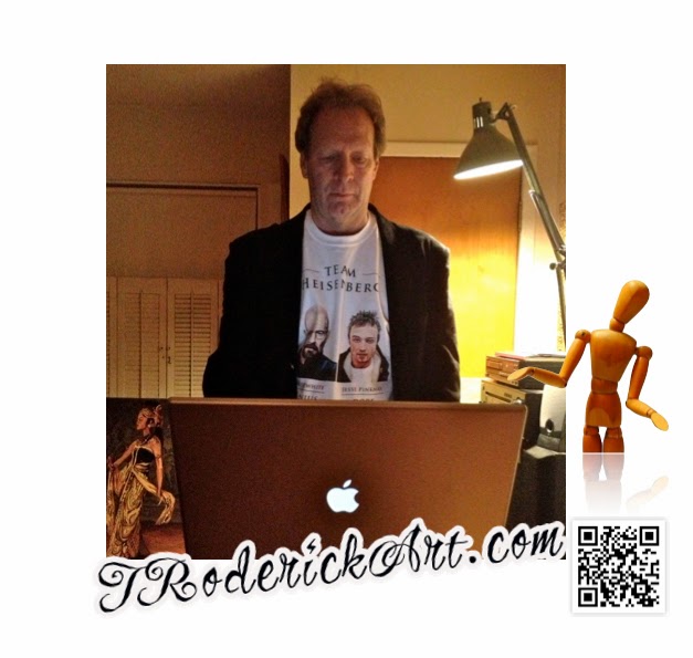 Team Heisenberg t-shirt by Boulder portrait artist Tom Roderick