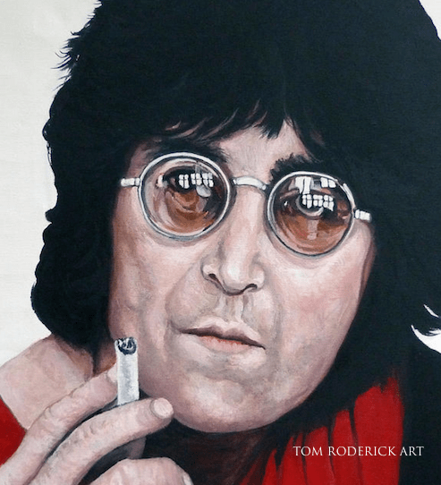 Portrait of John by Boulder portrait artist Tom Roderick