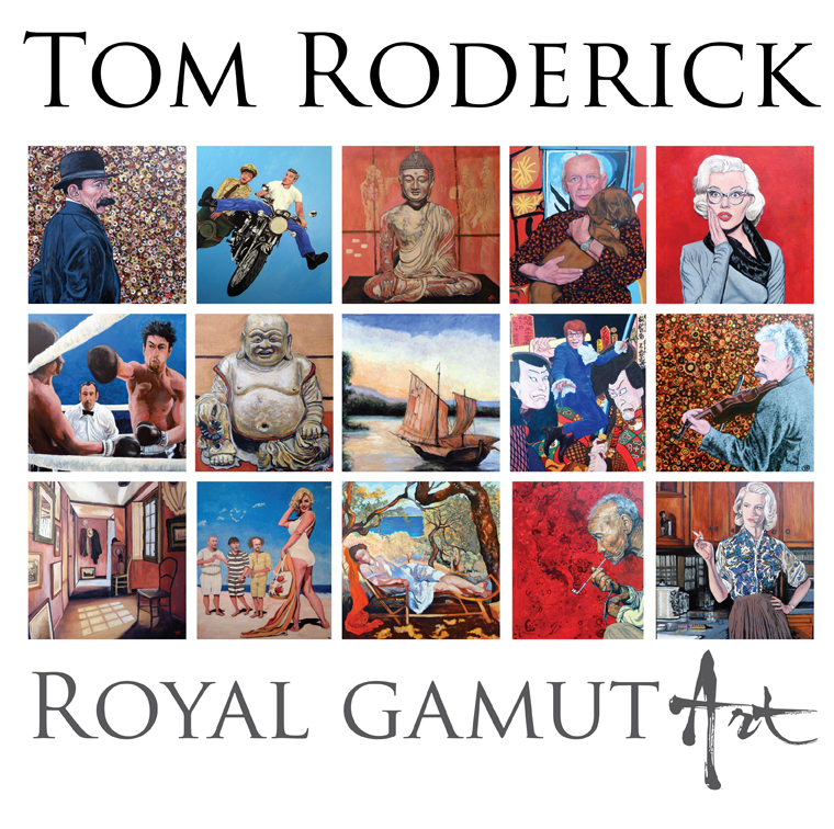 Painting by Boulder portrait artist Tom Roderick.