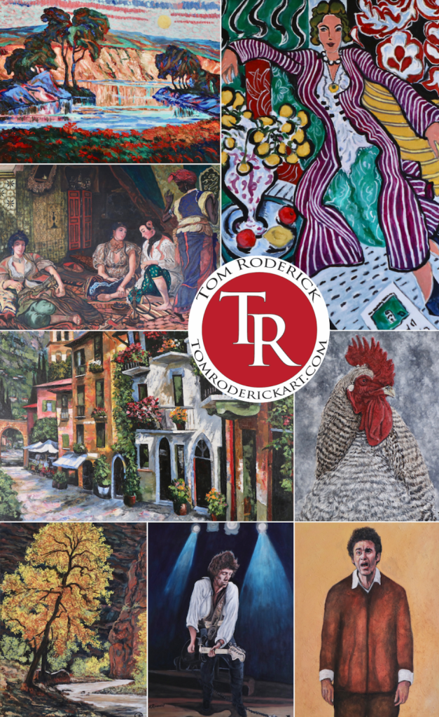 Art Work by Boulder portrait artist Tom Roderick