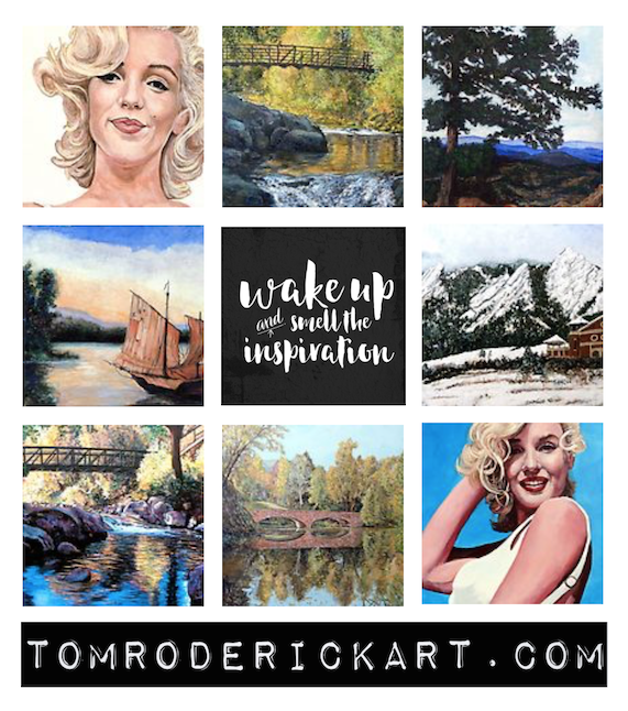 Painting by Boulder contemporary artist Tom Roderick.