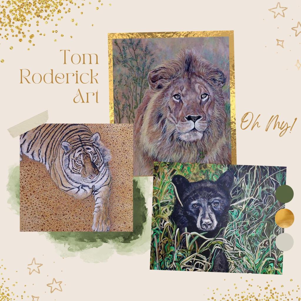 Oh My animal promo Tom Roderick Art